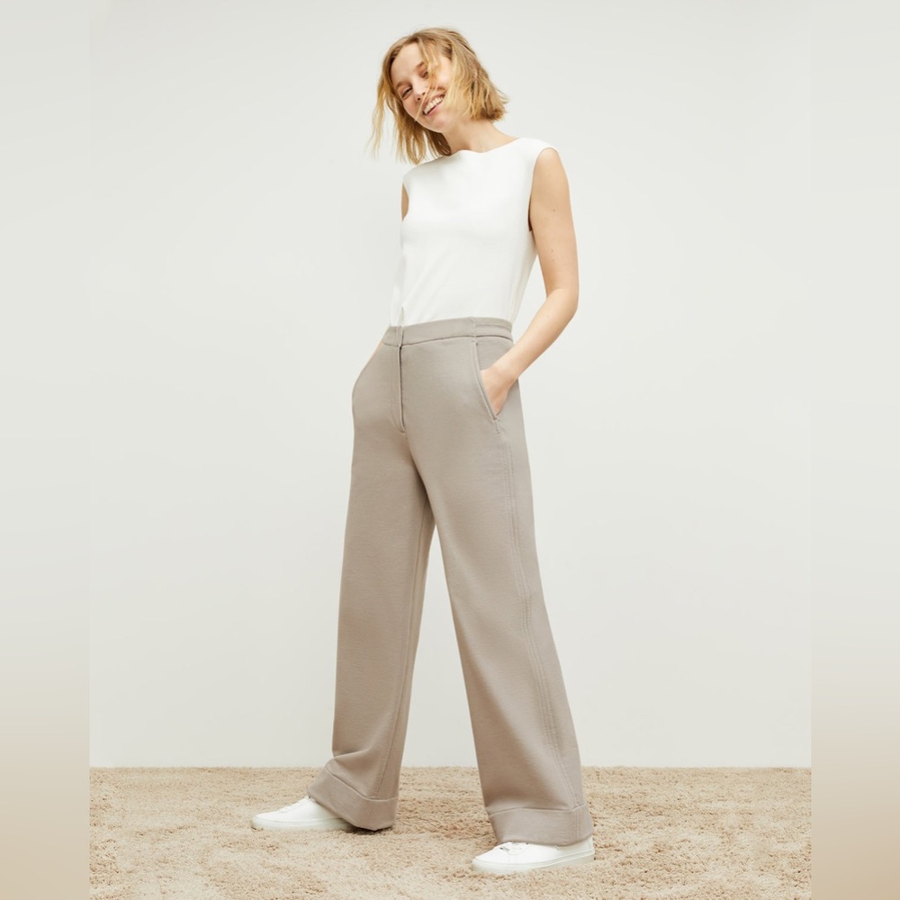 MM La Fleur The Georgina Lounger Fine Terry in Smoky Taupe Pants Size 6